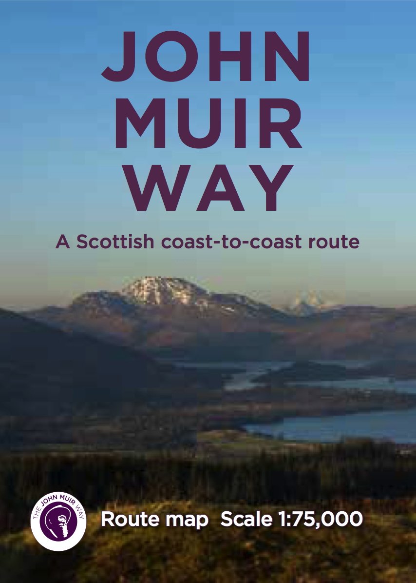 John Muir Way Route Map