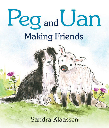 Peg & Uan Making Friends Board Book