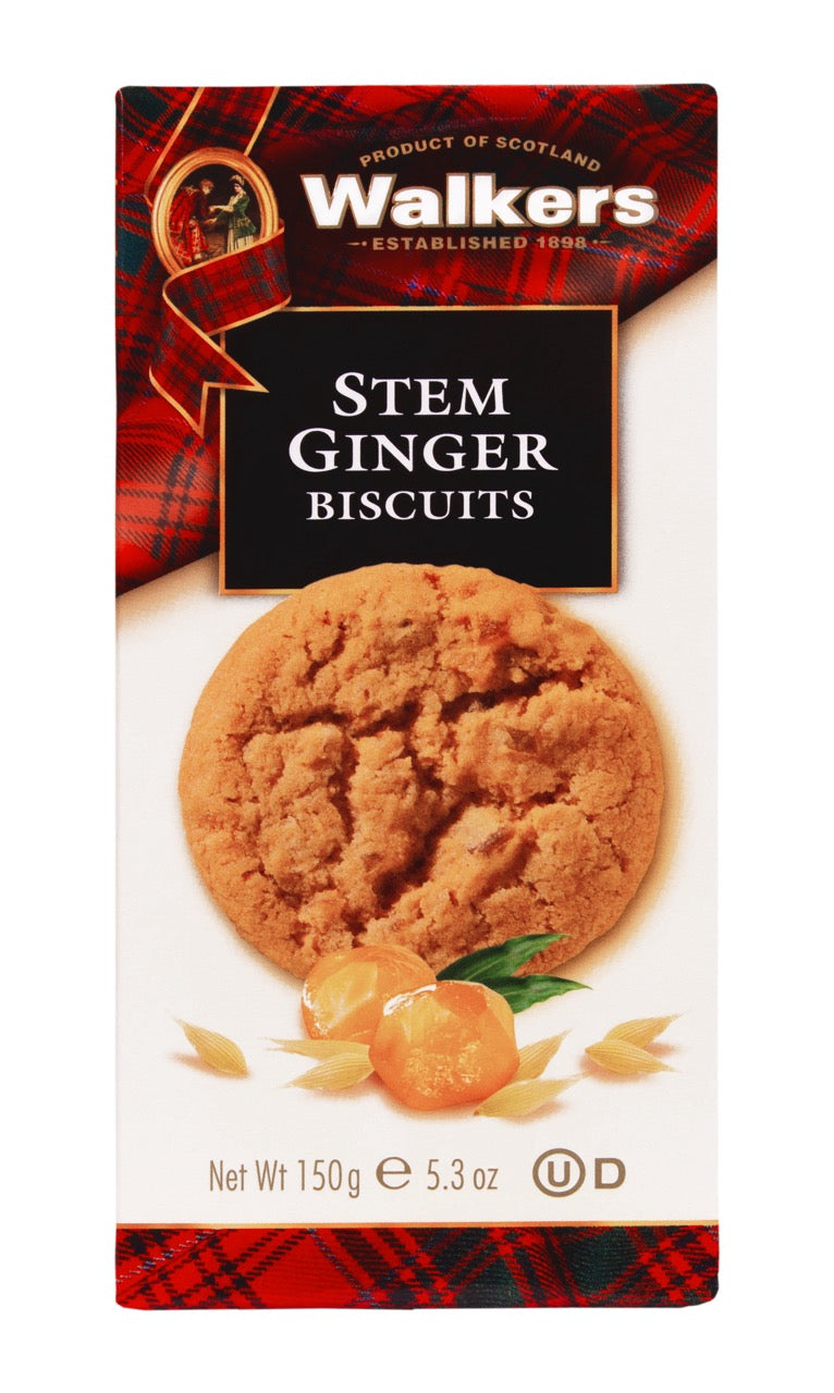 150g Stem Ginger Biscuit Carton