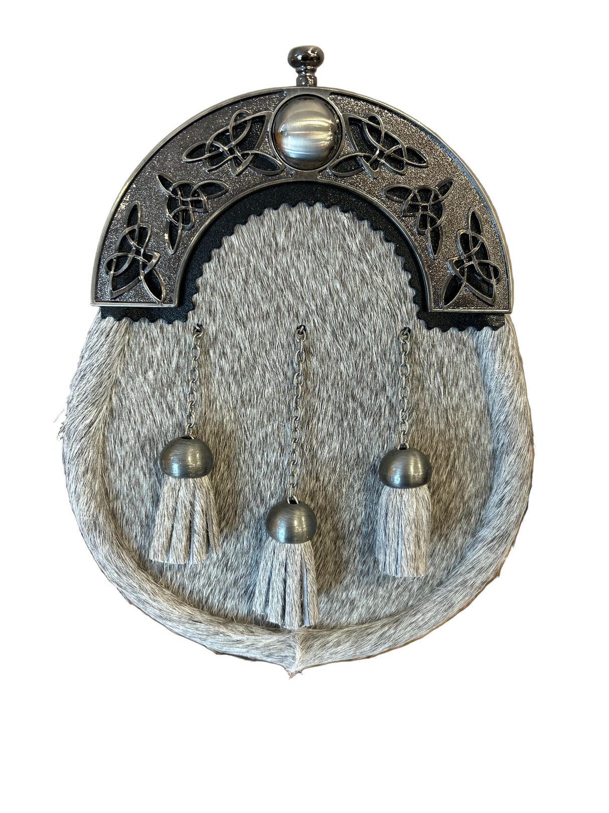 Open Triangle Detail Antiqued Cantle Dress Sporran