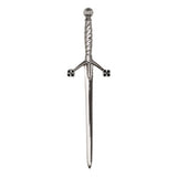 Twisted Hilt Claidhmhor Polished Finish Kilt Pin