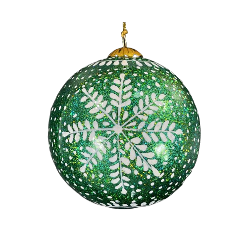 Frozen Green Bauble