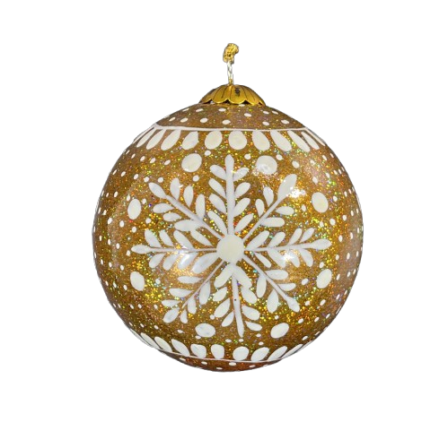 Frozen Gold Bauble