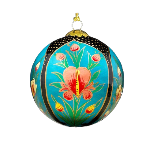 Blue Tulip Chinar Temple Bauble