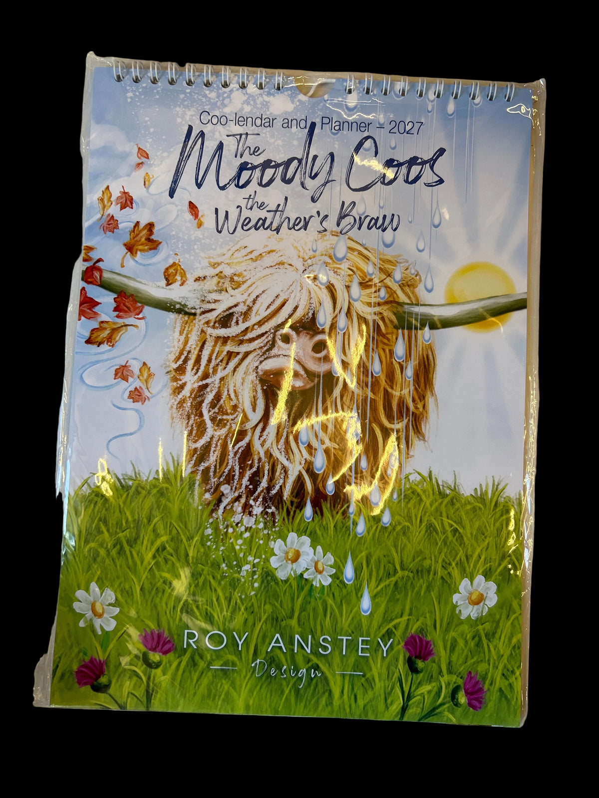 Moody Coos A4 Calendar 2027