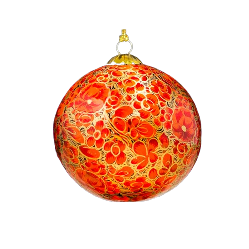 Enchanted Orange Bauble