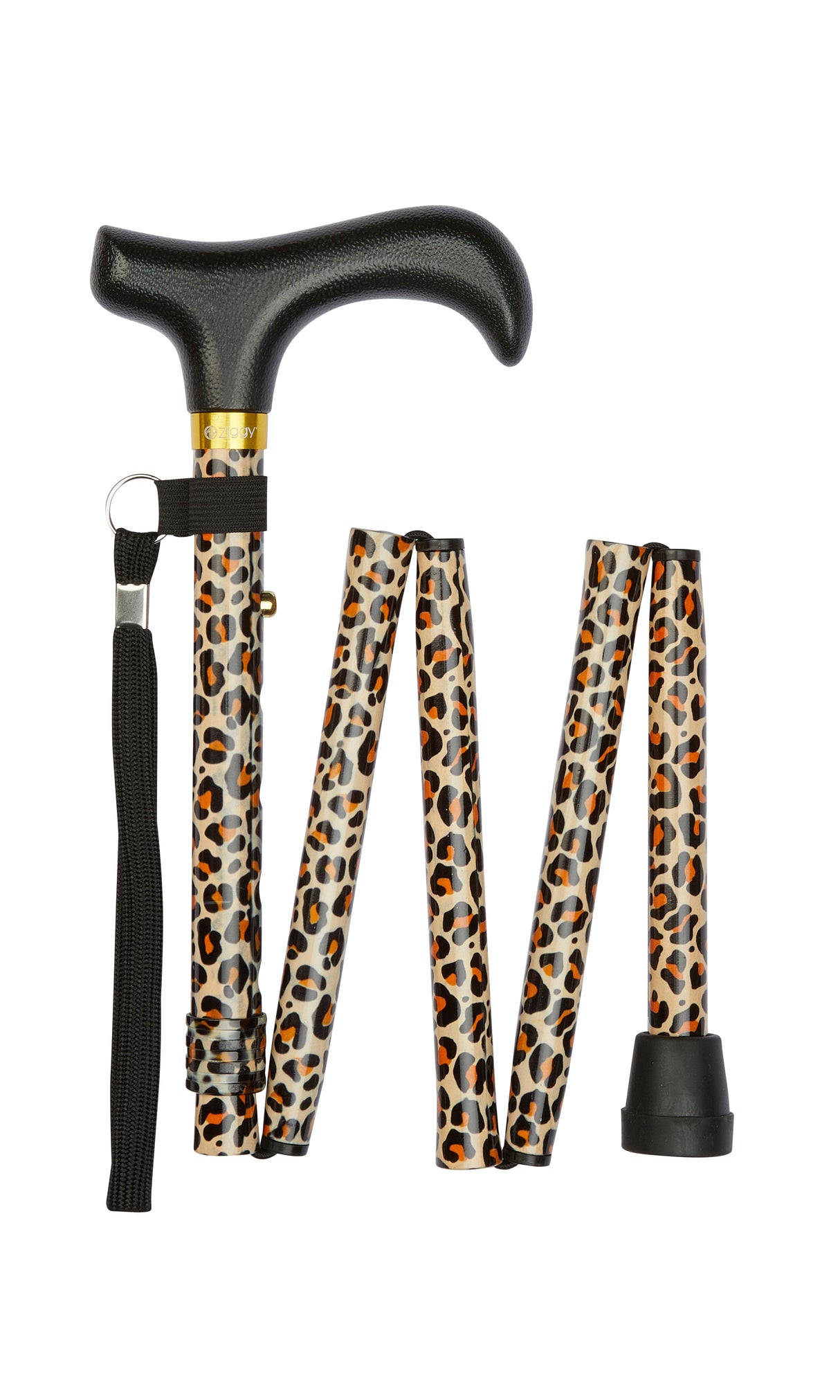 Leopard Print Folding Stick