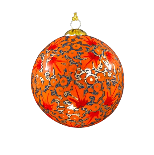 Cosy Orange Bauble