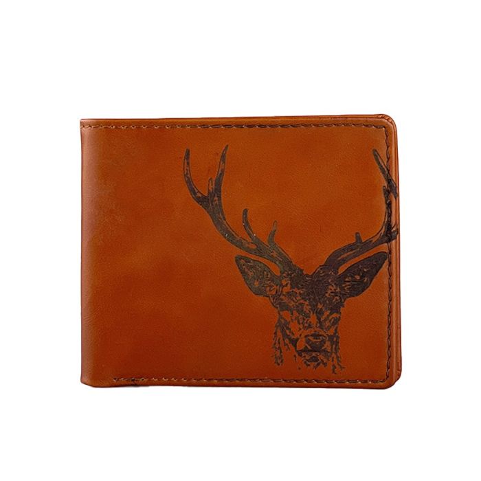 Stag Leather Wallet (Gift Boxed)