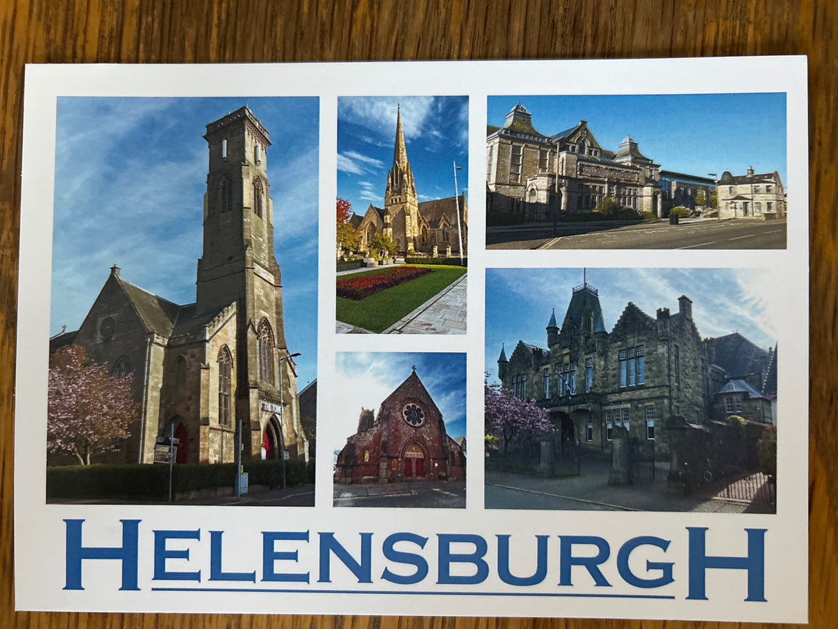 Helensburgh Iconic Buildings Postcard