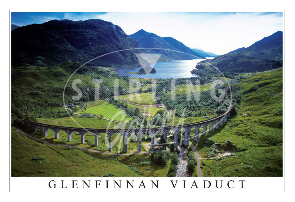 PC SG Glenfinnan Viaduct, over to Loch Shiel (H)(Net)