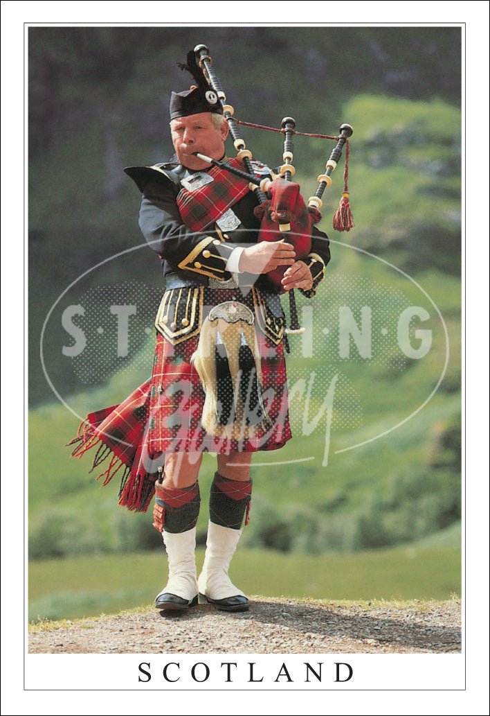 PC SG Piper, Glencoe - Scotland (V)(Net)