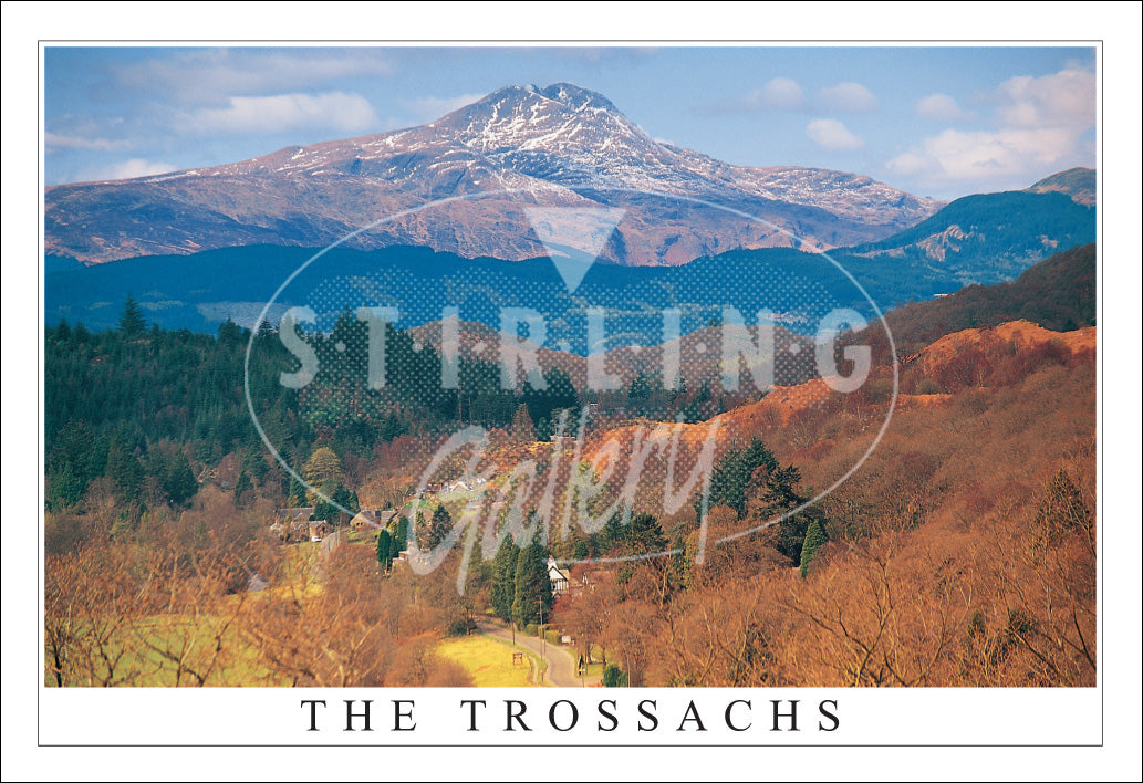 PC SG Ben Lomond from the Trossachs - The Trossachs (H)(Net)