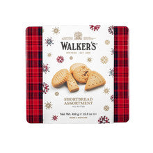 Festive Shortbread Assortment Tin 450g