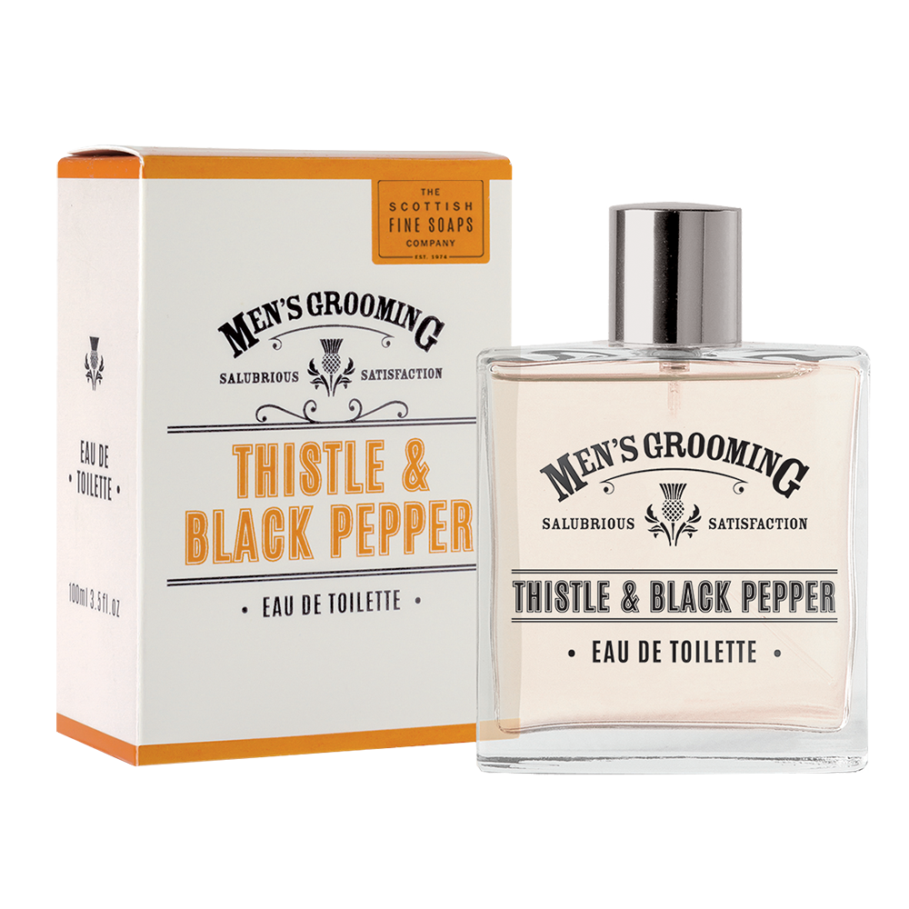 100ml Thistle & Black Pepper Eau de Toilette