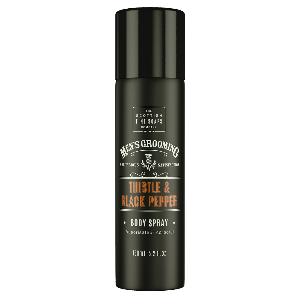 150ml Thistle & Black Pepper Body Spray