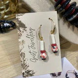 Peach Earrings