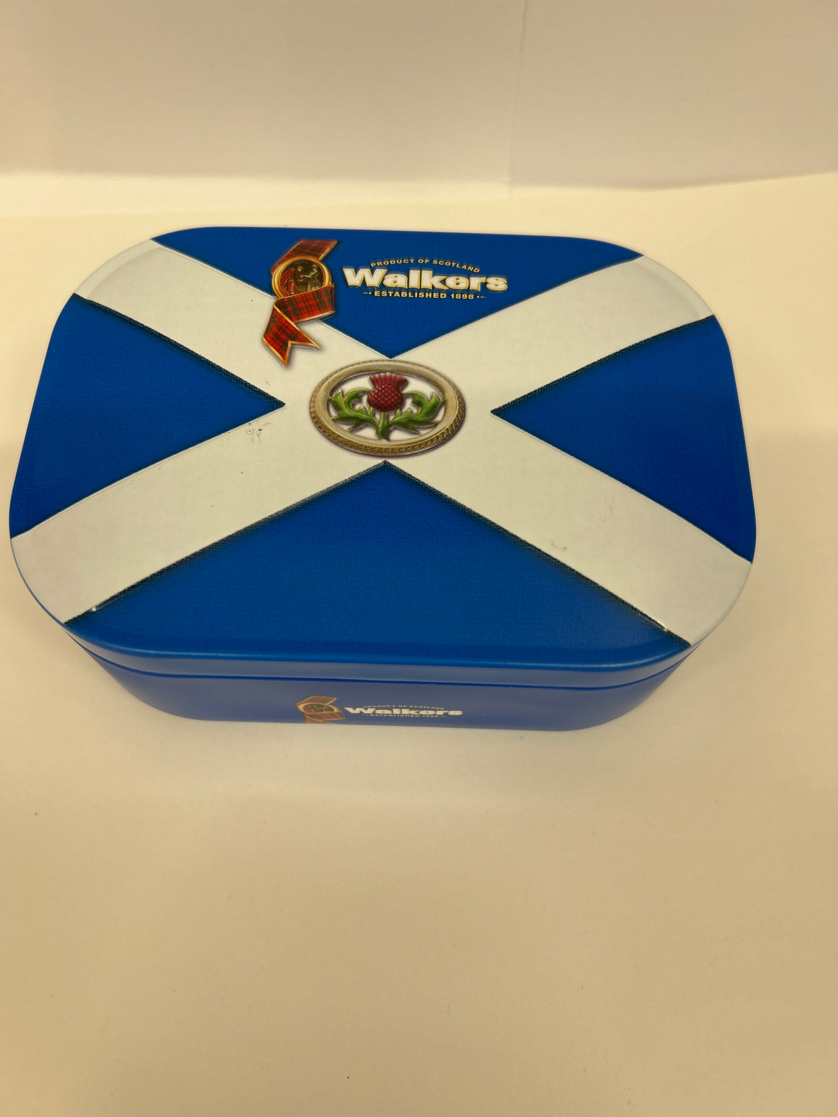 136g Saltire Thistle Tin (Shortbread Rounds)