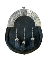 Classic Celtic Chrome Cantle Dress Sporran