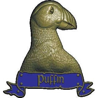 Puffin Antique Magnet