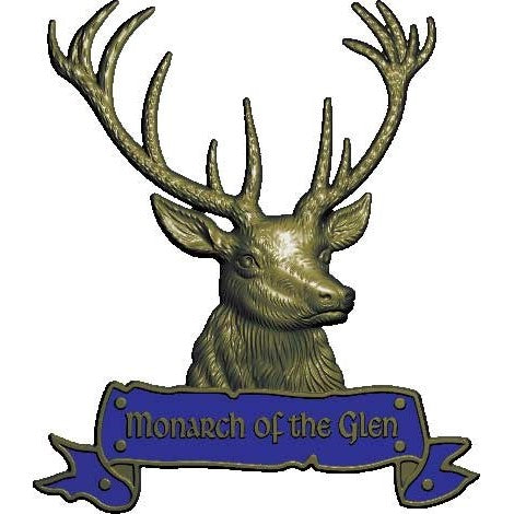 Monarch of the Glen Antique Magnet