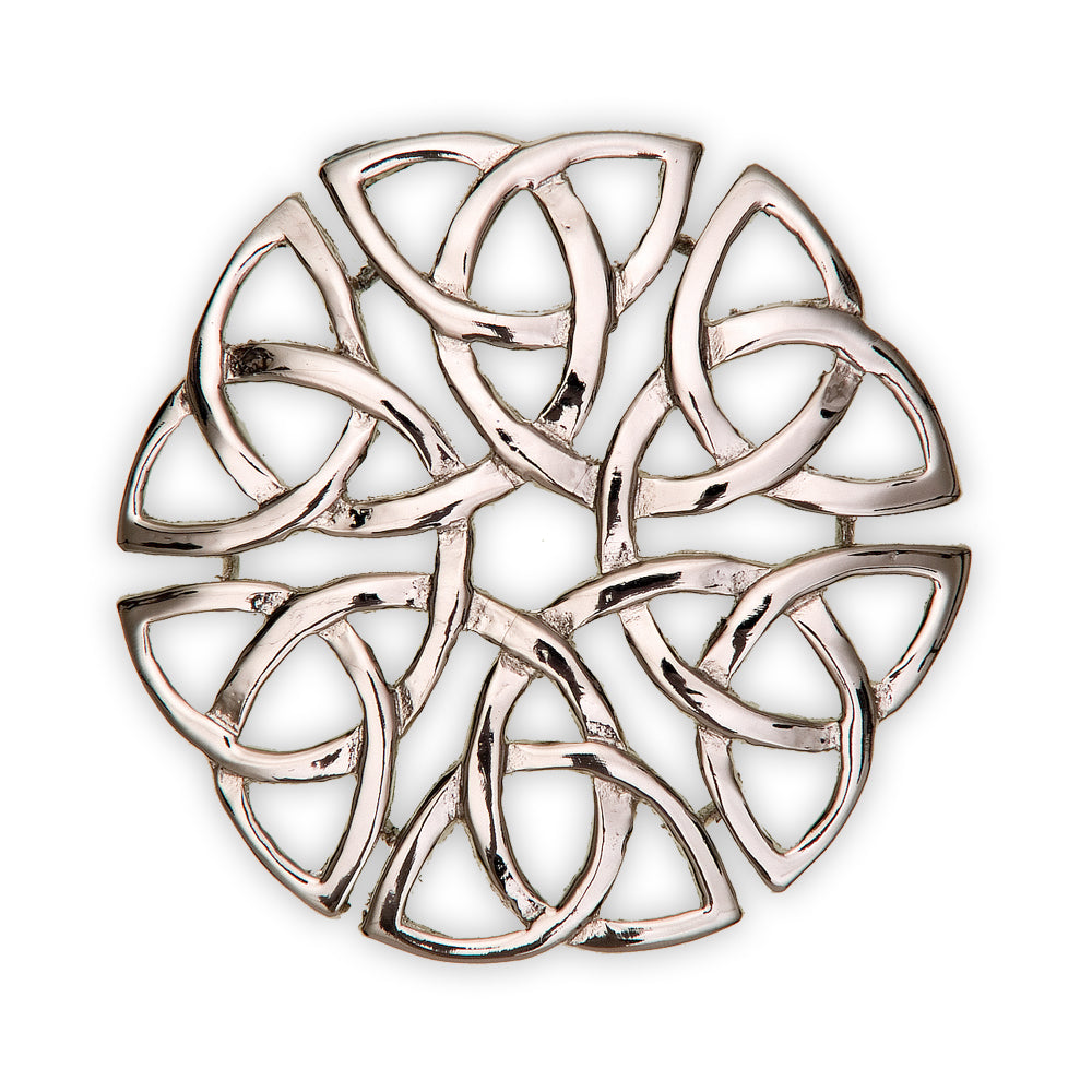 Fine Celtic Six Trinity Pewter Pendant