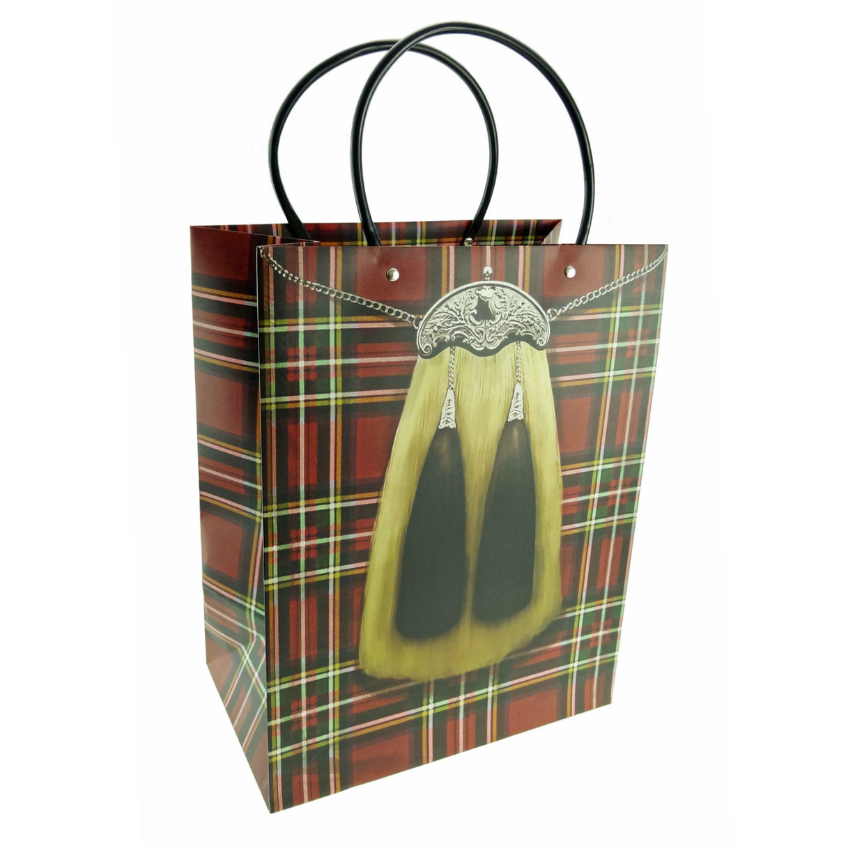 Royal Stewart with Sporran Gift Bag