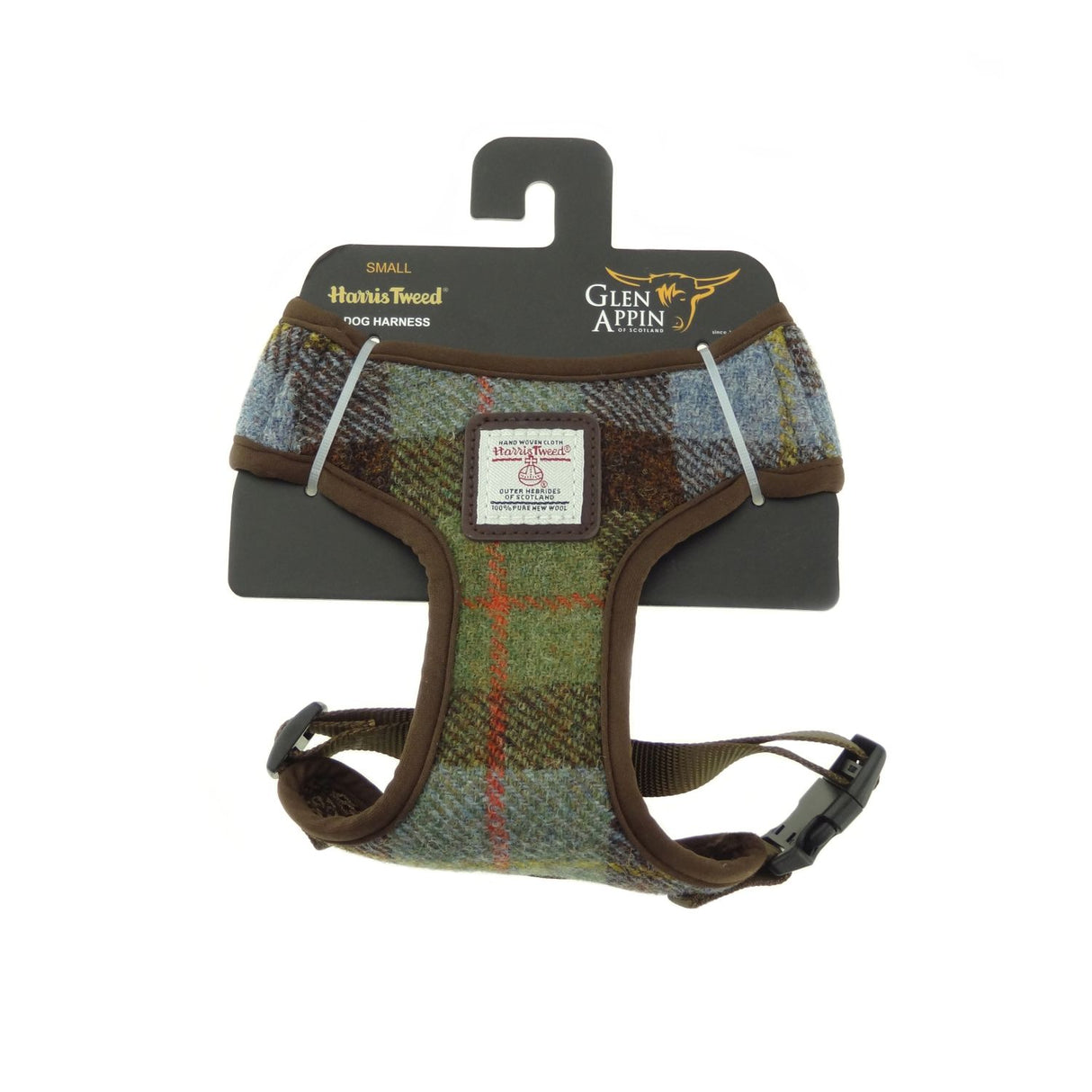 Macleod Tartan Harris Tweed Harness - small