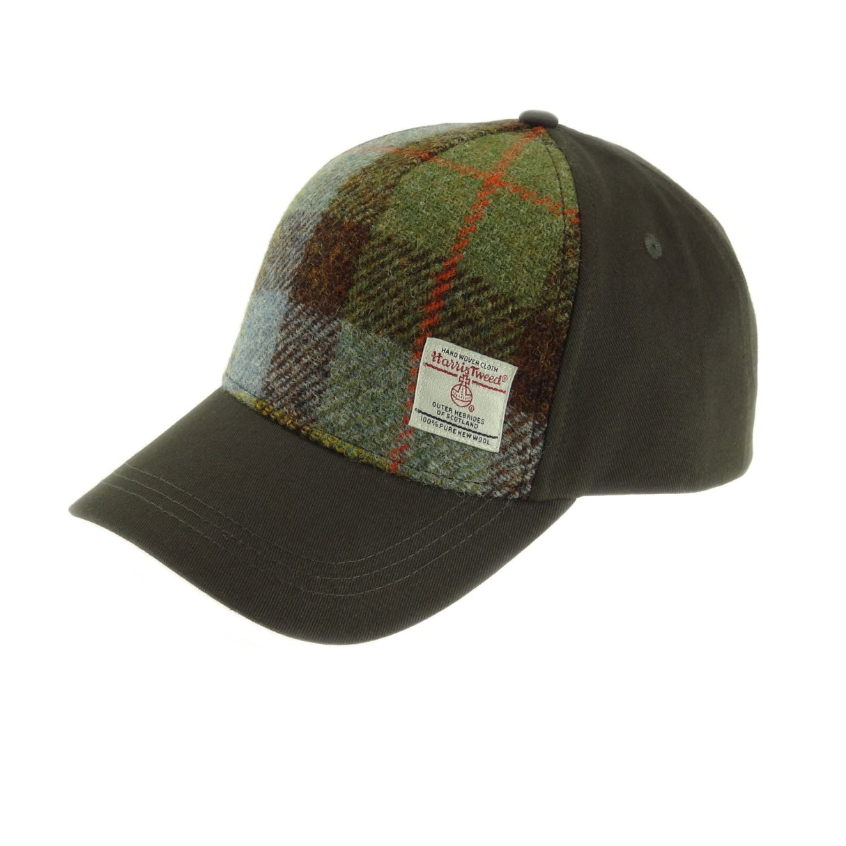 Harris Tweed Baseball Cap MacLeod Tartan