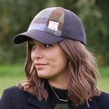 Harris Tweed Baseball Cap MacLeod Tartan