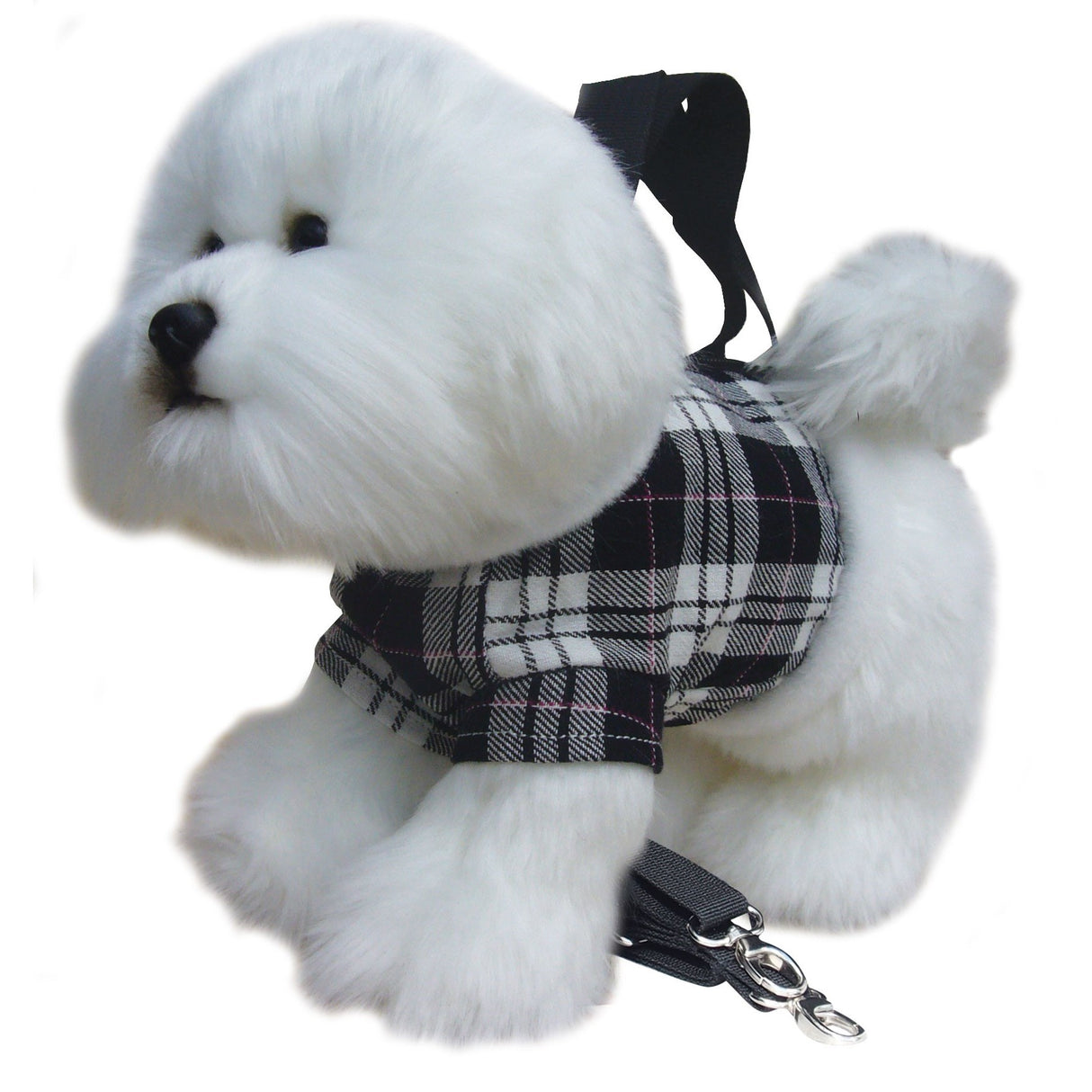 Bichon Frise Handbag with Handles & Detachable Strap