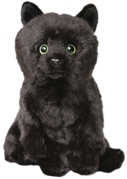 12 inch Black Cat Soft Toy