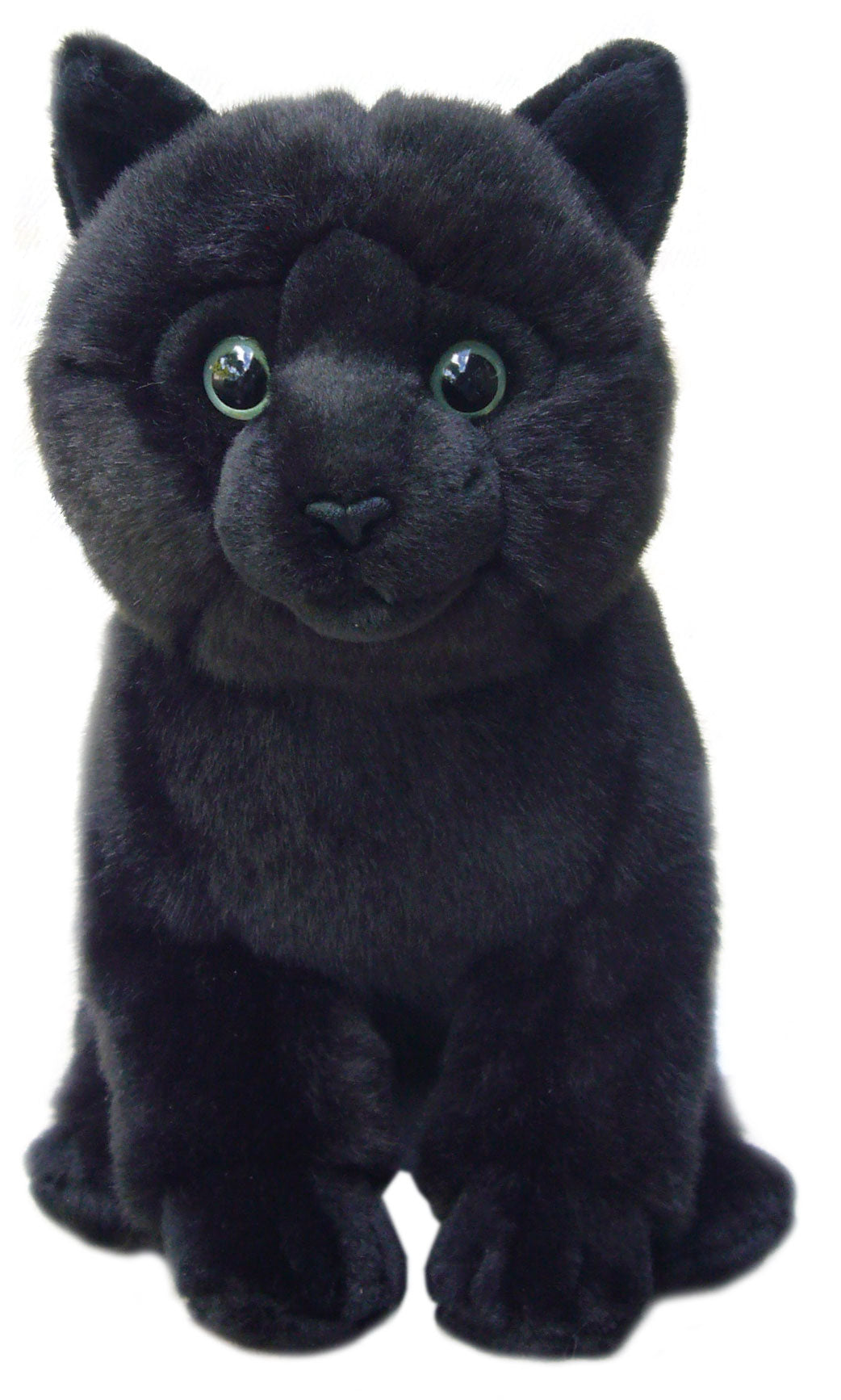 12 inch Bombay Black Cat Soft Toy