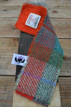 Harris Tweed Thistle Craft Bookmark