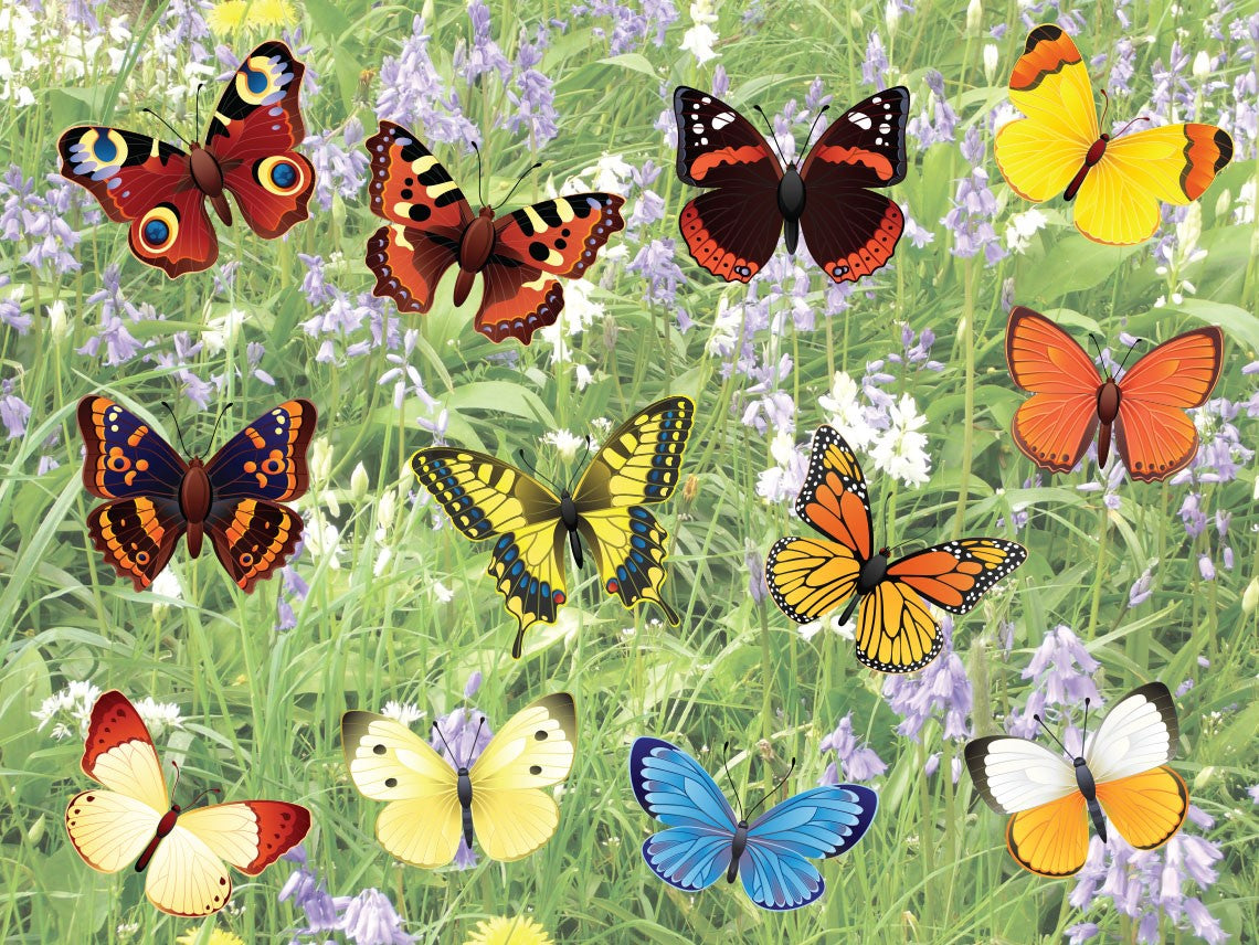 Butterflies 3D Wall Art