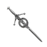 Pewter Clan Crest Kilt Pin - Choose Your Clan A-M