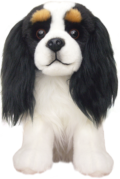 12 inch Cavalier King Charles Spaniel Tri Colour Soft Toy