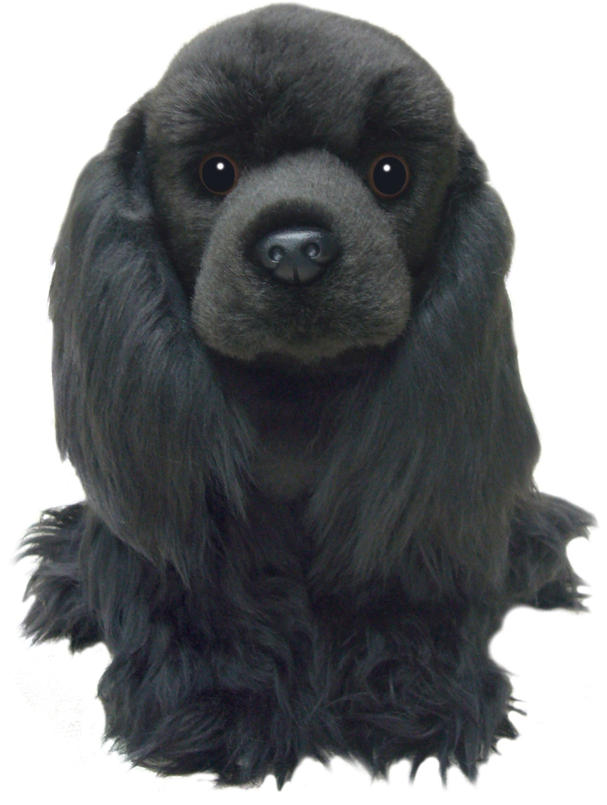 12 inch Cocker Spaniel Black Soft Toy