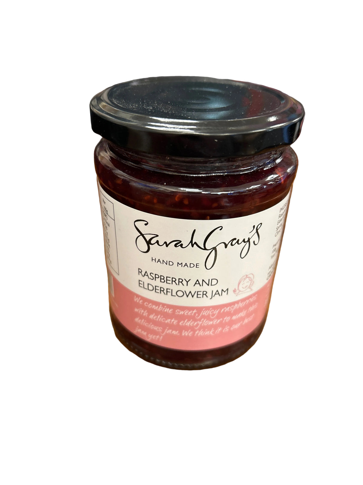 330g Sarah Gray Raspberry & Elderflower Jam
