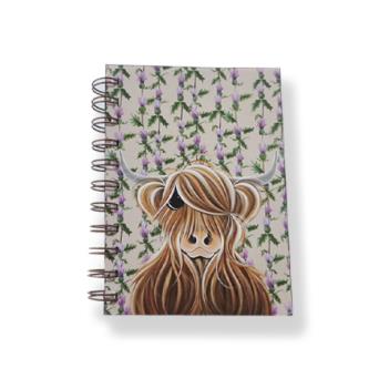 Miss Thistle McMoo A6 Notebook