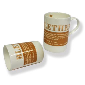 Blether Bone China Mug