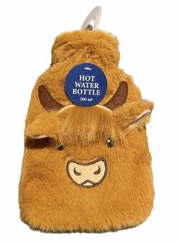 Highland Cow Small (500ml) Hot Water Bottle