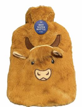 Highland Cow Large (2l) Hot Water Bottle