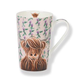 Miss Thistle McMoo Bone China Mug