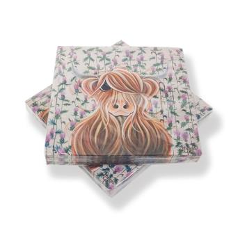 Miss Thistle McMoo Paper Napkins (20pc)