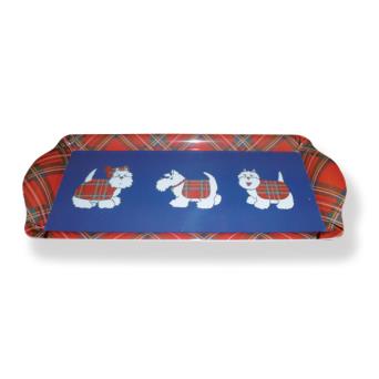 Tartan Terriers Small Tray