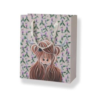 Miss Thistle McMoo Medium Gift Bag