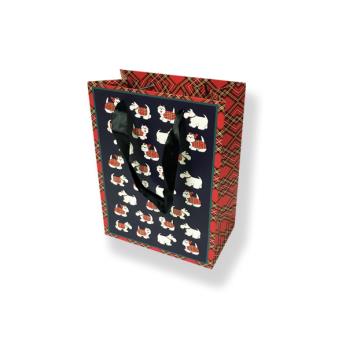 Tartan Terriers Small Gift Bag