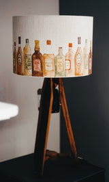 Lampshade 30cm Whisky Bottles