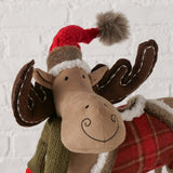 “Gerdy” Large Standing fabric Stag (45cm)